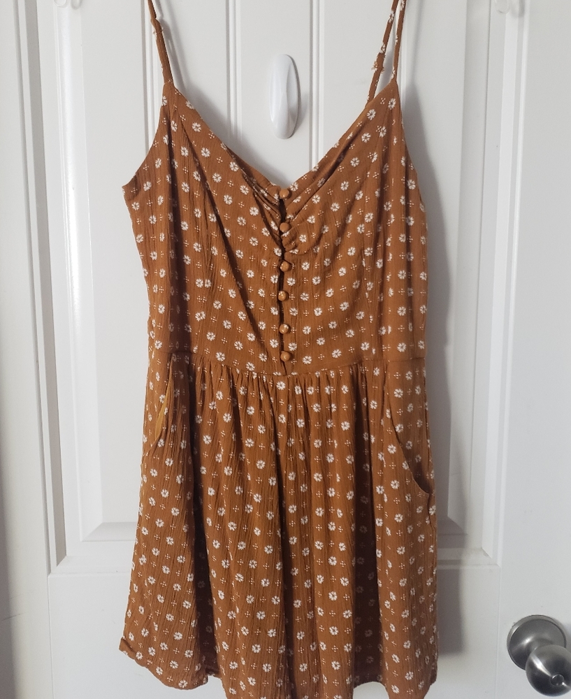 Mustard Yellow Romper